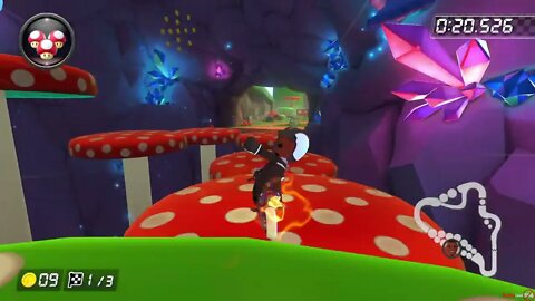 MK8 Deluxe | Mushroom Gorge Gap Jump