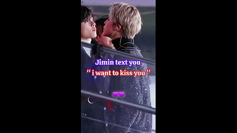 jimin text you...!!