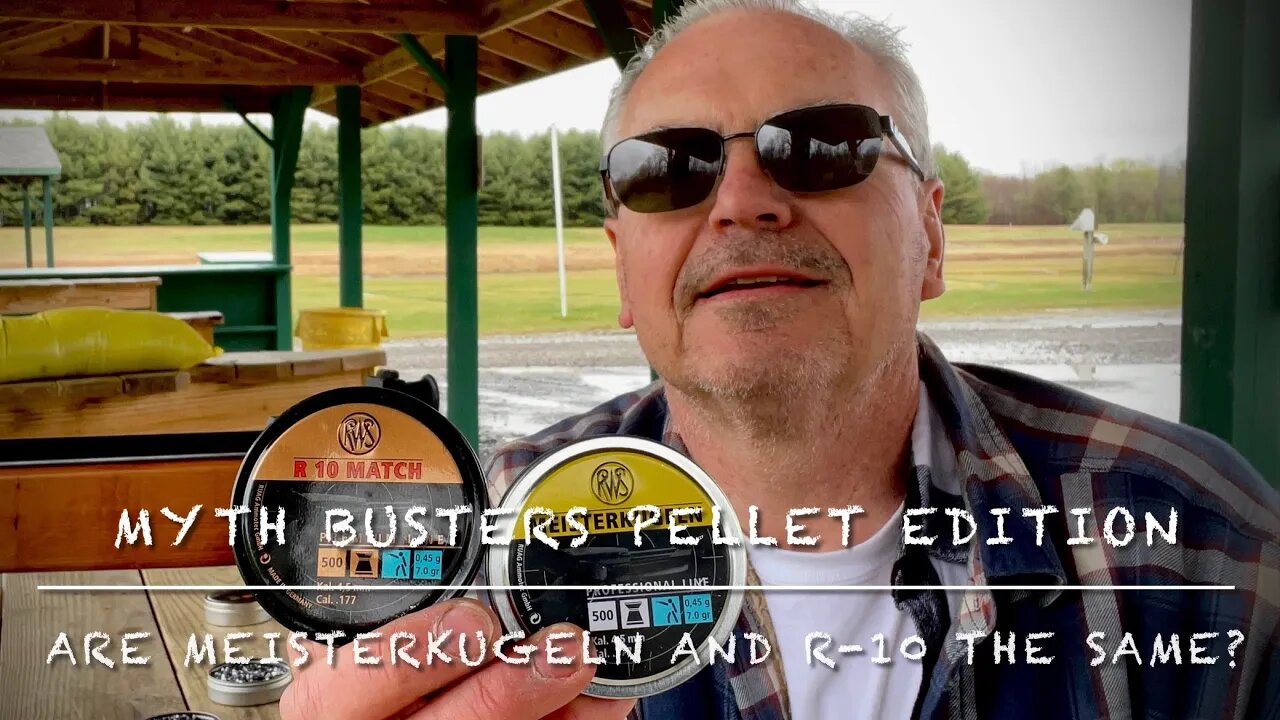 Myth busters pellet edition, is there any difference? RWS R-10 match & Meisterkugeln? Walther LGR