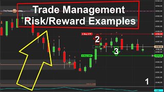 Trade Management Risk / Reward Trading Examples