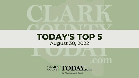 📰 Today's Top 5 • August 30, 2022