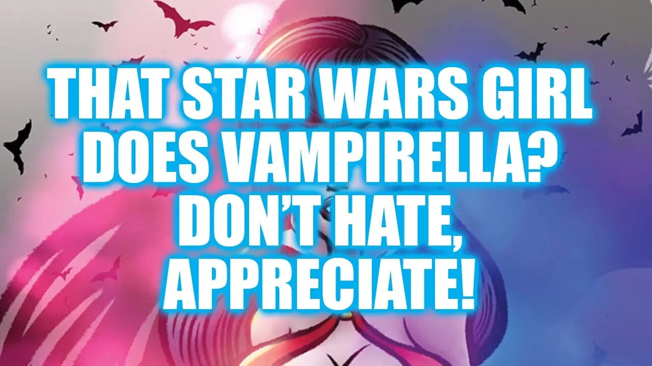 Anna does Vampirella cover?! Rejoice!