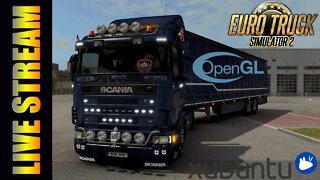 ETS2 Live on Xubuntu Linux (Euro Truck Simulator 2) Season 1 #2