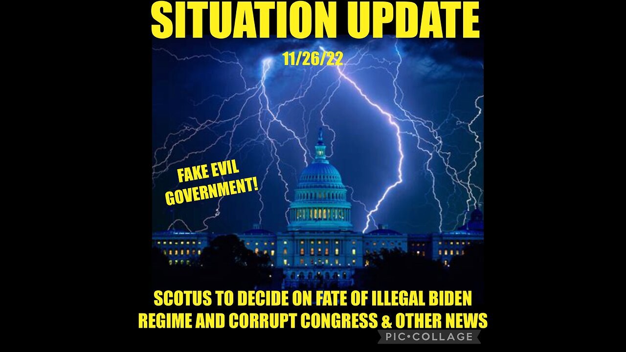 Situation Update 11.26.22 ~ EBS - EQS and 16 Year Plan To Destroy America