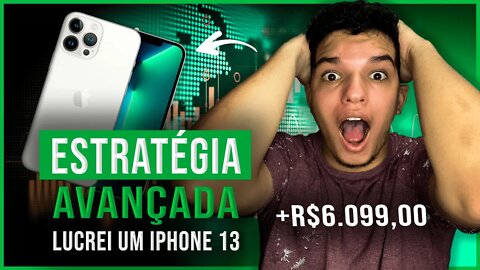 COMPREI UM IPHONE 13 Com Essa Estratégia para Opções Binárias [ATUALIZADA 2022] 😱 Quotex & Iq Option