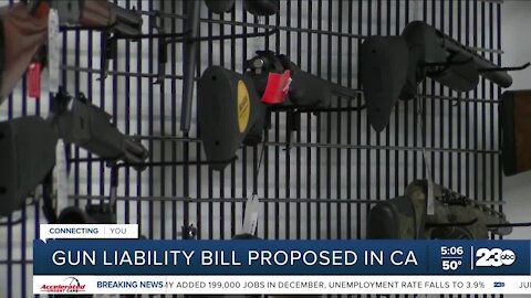 Gun liability bill proposed in CA