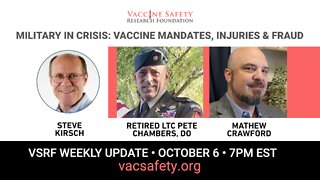 Preview EP#50: Military in Crisis: Vaccine Mandates, Injuries & Fraud