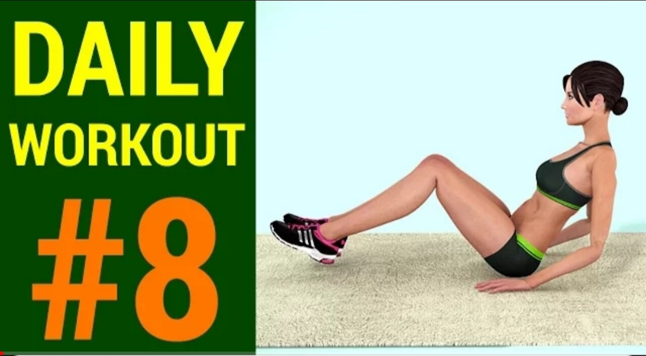 Daily Workout Routine #8: Burn Calories + Six-Pack + Obliques