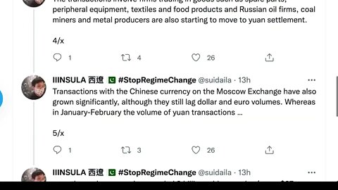 俄羅斯公民正在積極將他們的外匯儲蓄兌換成人民幣