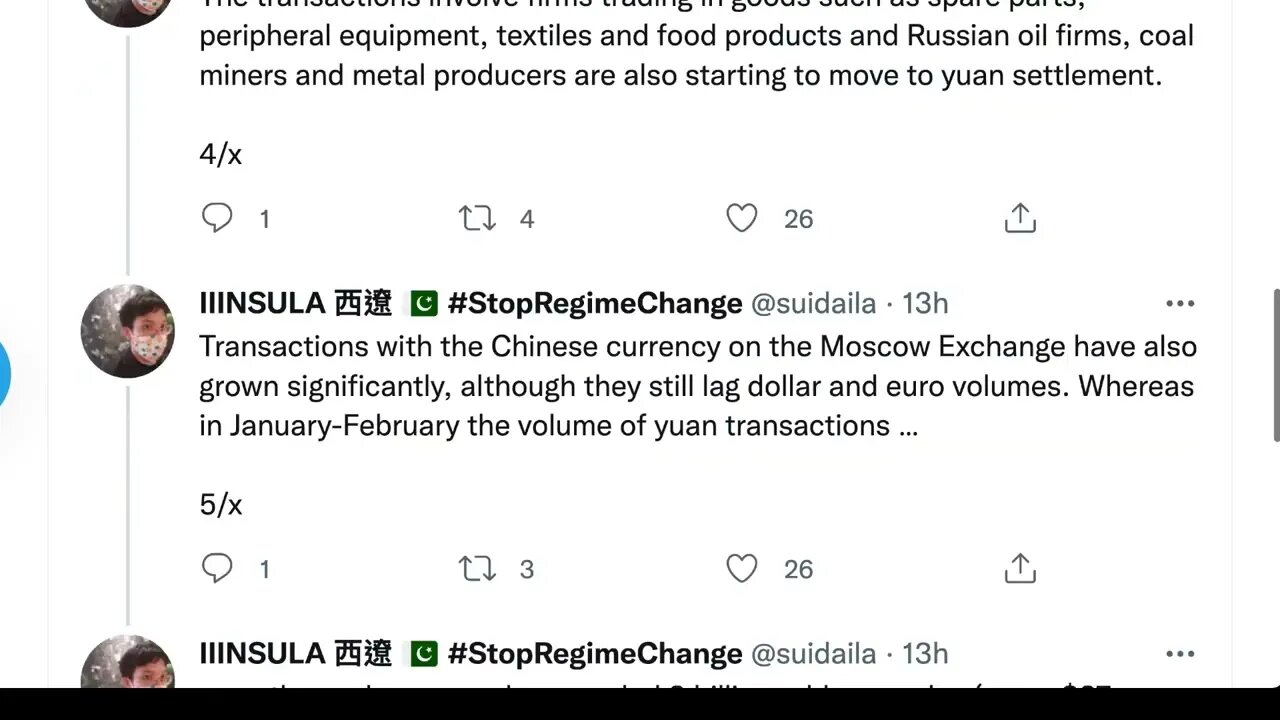 俄羅斯公民正在積極將他們的外匯儲蓄兌換成人民幣