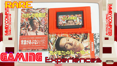 Rare Game Experiences | Takeshi's Letter of Challange