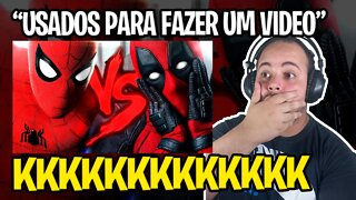 REACT Homem-Aranha VS. Deadpool 2 | Duelo de Titãs