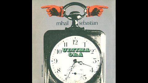 "Ultima ora" de Mihail Sebastian