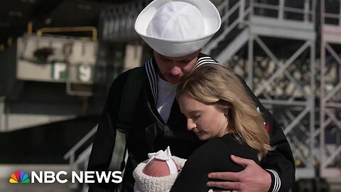 3,500 U.S. Navy sailors, service members reunite with families ahead of holiday celebrations