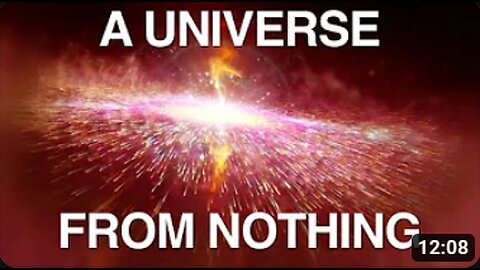 A Universe From Nothing, Therefore God Exists!