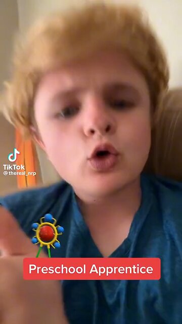 Baby Trump is baffled by Spring break.