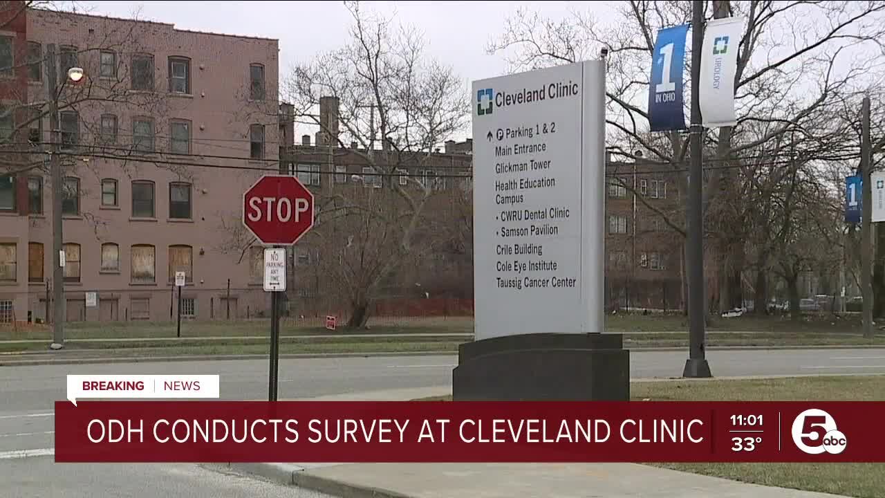 ODH conducts survey at Cleveland Clinic after accusations of former physician