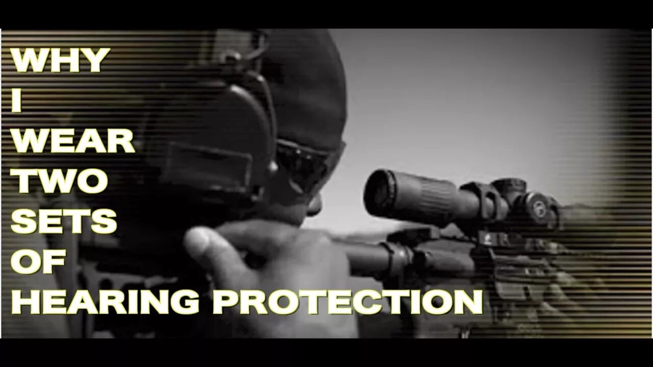 WHY I WEAR TWO SETS OF HEARING PROTECTION | NOIR S6 SHORTS