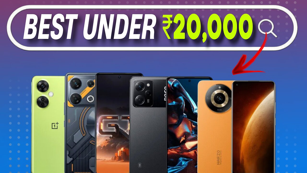 Top 5 Smart Phones under budget 20000 | Technical Techon