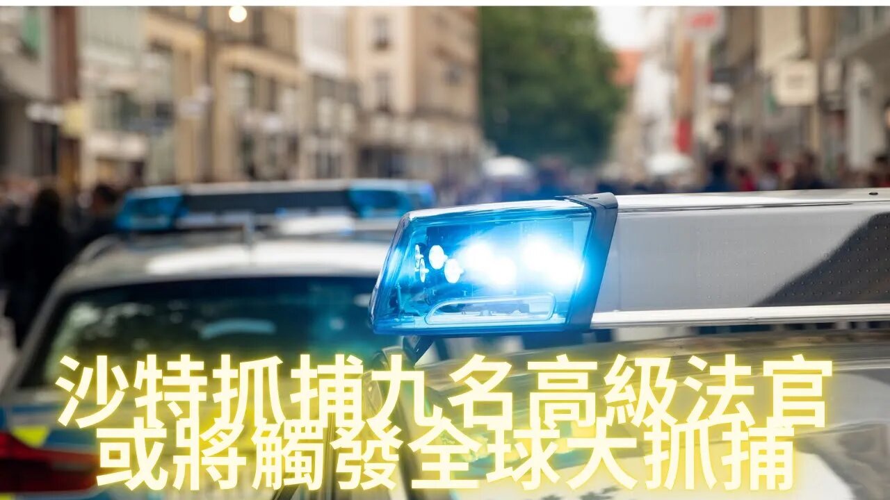 沙特國家安全局上週抓捕9名法官，或將觸發全球大抓捕