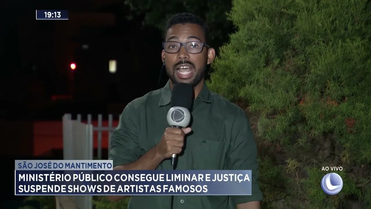 Ministério Público consegue liminar e justiça suspende shows de artistas famosos