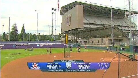 2014 Softball - AZ @ WSH - Game 1