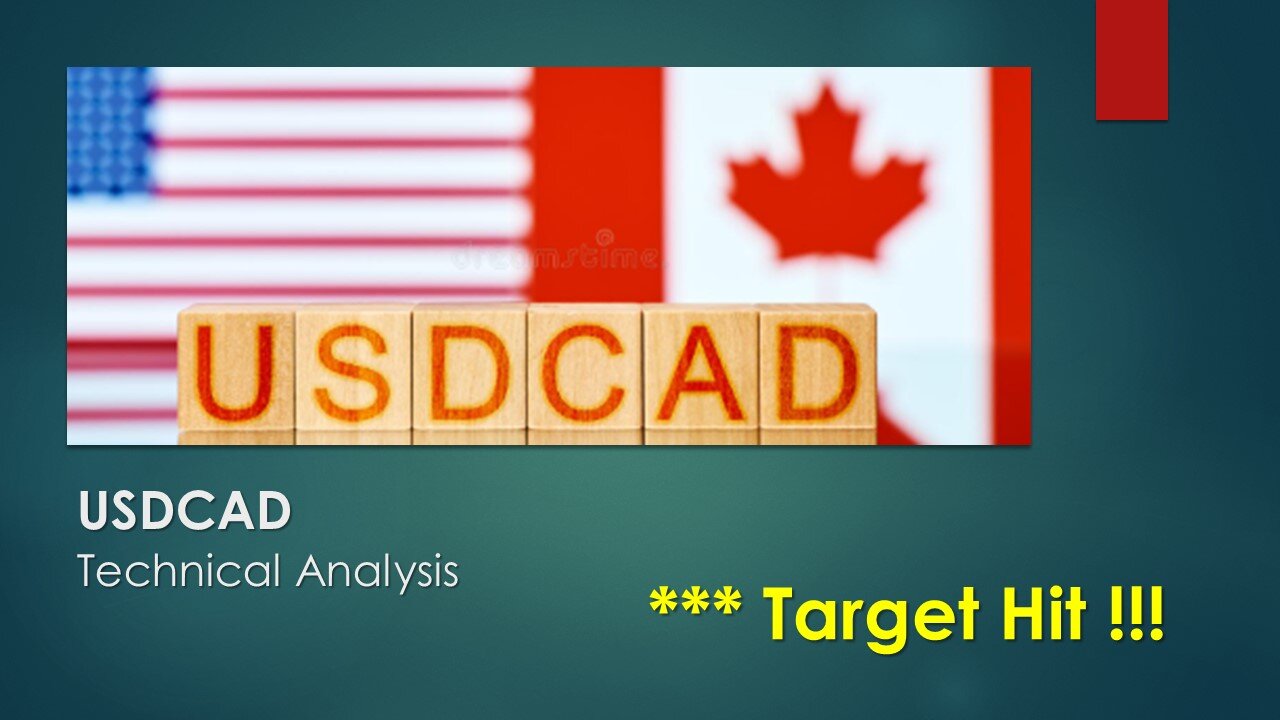 USDCAD Technical Analysis Jul 05 2023