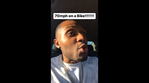 70 MPH ON A BIKE