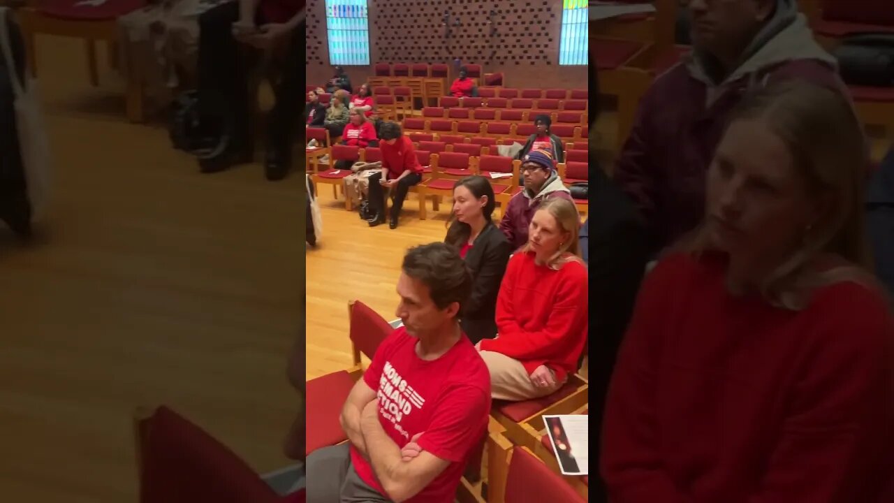 The Eleventh Annual Vigil of Remeberance at Hebrew Union College hosted by @MomsDemand 12/14/23