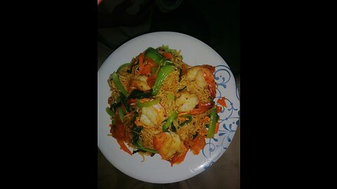 cooking fried noodles video 1