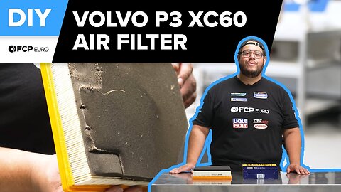 Volvo XC60 Engine Air Filter Replacement (2010-2016 Volvo P3 XC60 3.2, 3.0 T6, R-Design, SI6)