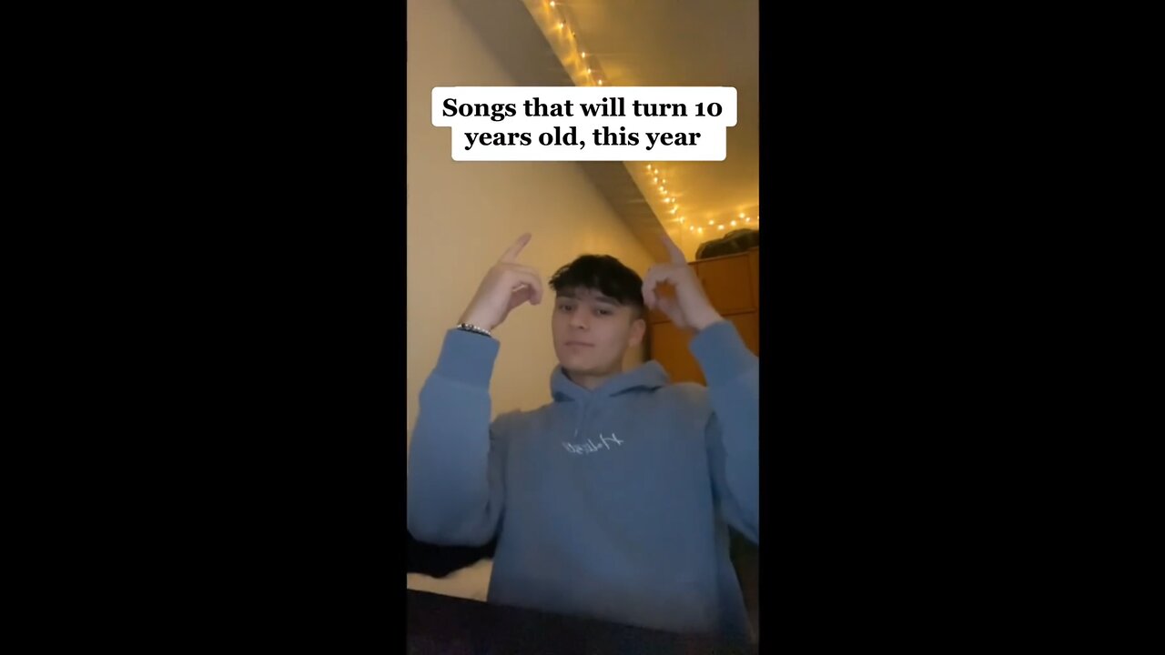 Songs that are turning 10y/o this year 🥵