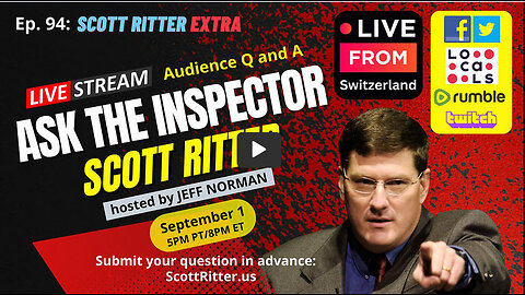 Scott Ritter Extra Ep. 94: Ask the Inspector