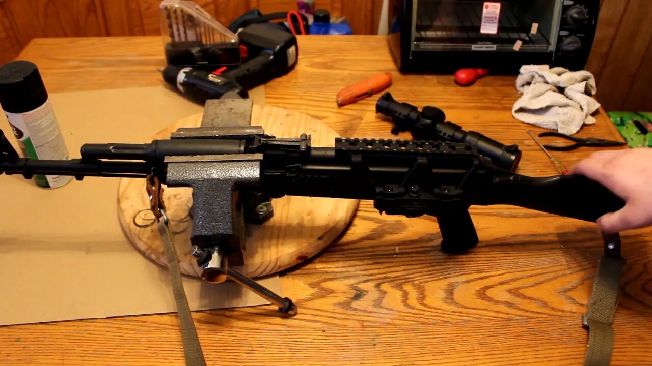 The Cringy Yet Okay Way To Mount A Scope To The AK