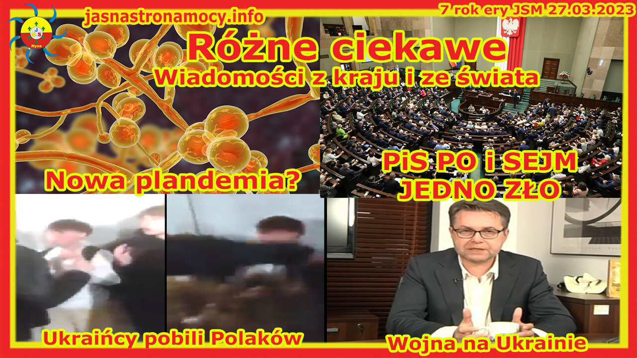 Nowa plandemia? PiS Po Sejm JEDNO ZŁO Ukraińcy pobili Polaków Wojna na Ukrainie