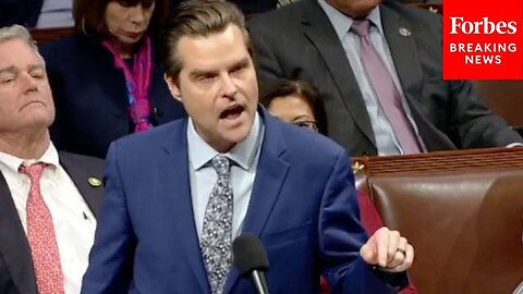 MATT GAETZ: 'THERE'S A DIRTY LITTLE SECRET IN THIS TOWN...'