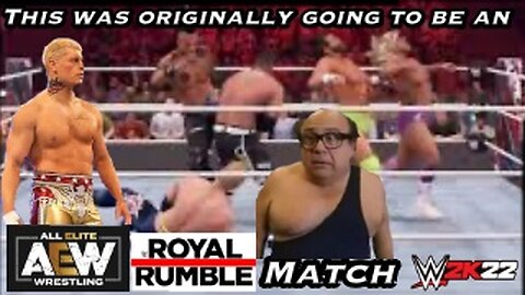 WWE 2K22, Cody Rhodes tries to win Royal Rumble, Updated HD 720p