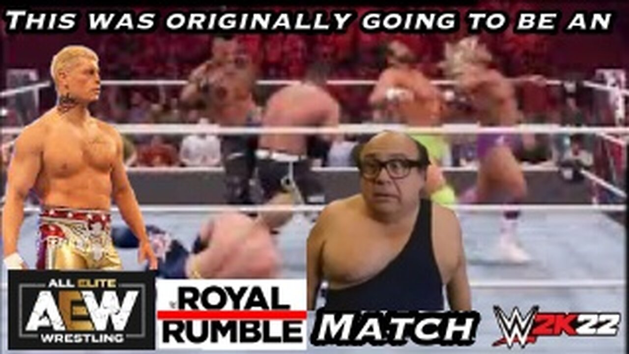 WWE 2K22, Cody Rhodes tries to win Royal Rumble, Updated HD 720p