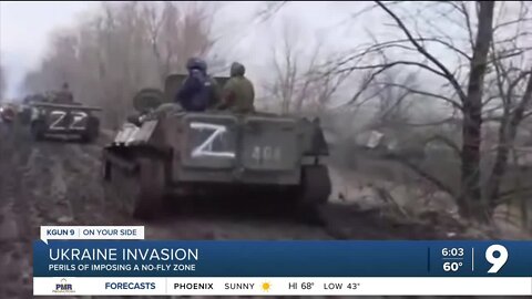 Ukraine no-fly zone risks wider war says UArizona Professor