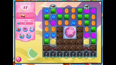 Candy Crush Level 1089 Talkthrough, 17 Moves 0 Boosters