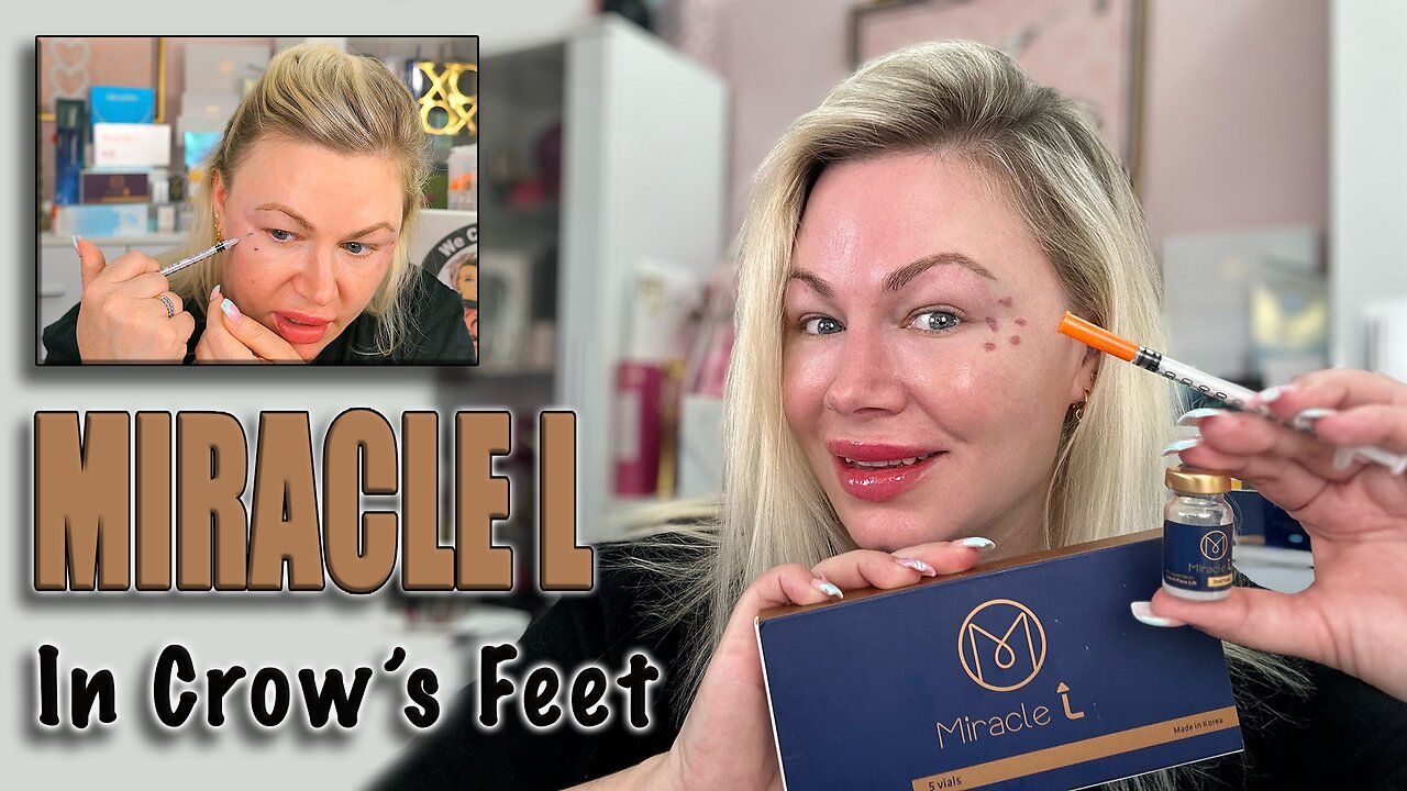 Miracle L In crows Feet to plump and Build Collagen! AceCosm.com and code Jessica10 saves you Money