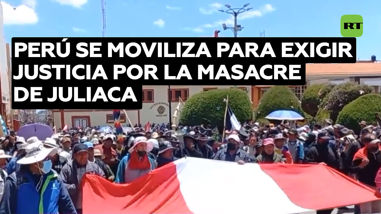 Un año de impunidad: Perú se moviliza para exigir justicia por la masacre de Juliaca