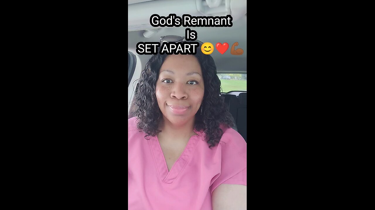 God's Remnant is Set Apart