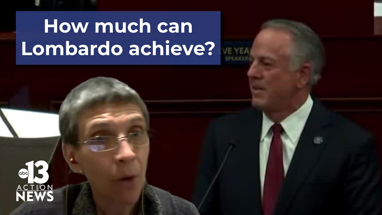 How much can Governor Lombardo achieve from his State of the State address?