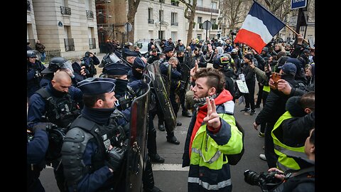 Protestat të fuqishme në Francë kundër reformës së Macron për pensionet ...