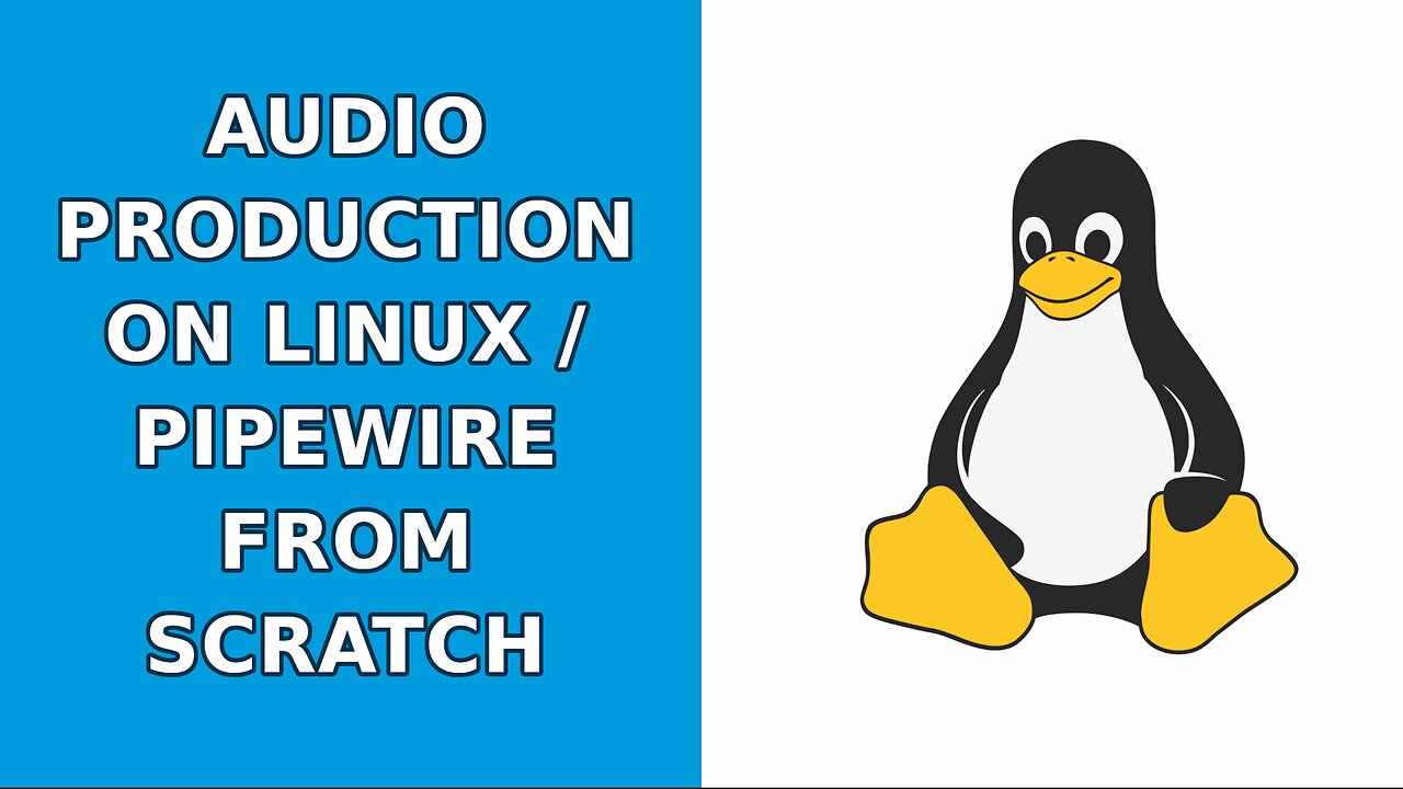 Audio Production on Linux with Pipewire on Debian