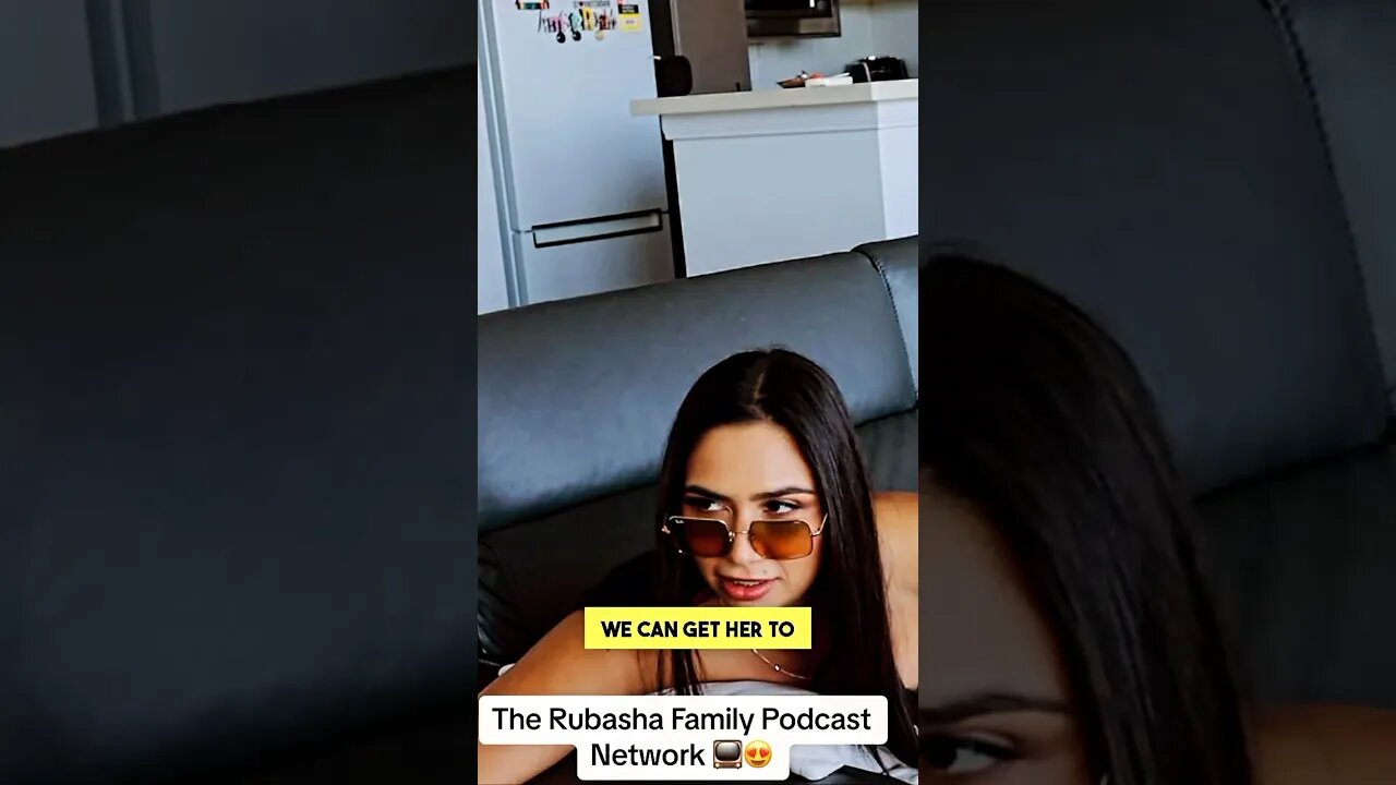 Why is she looking at me like that?? #shorts #podcast