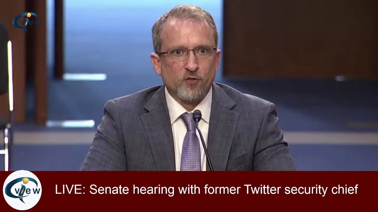 LIVE: Senate hearing with former Twitter security chief