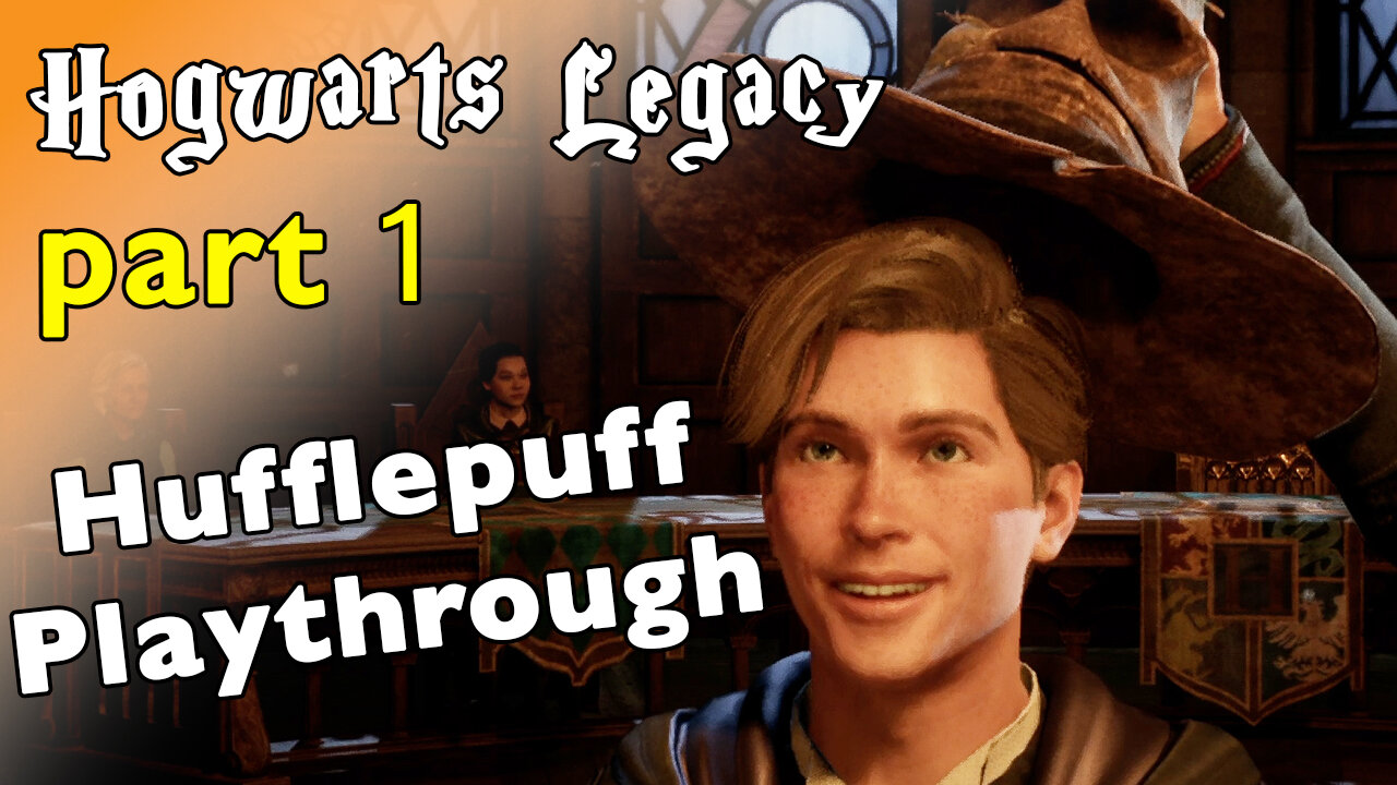 Hogwarts Legacy Hufflepuff Playthrough Part 1