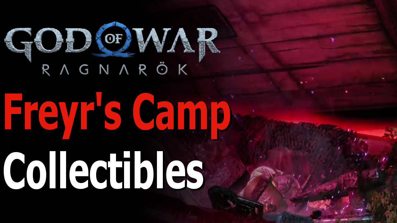 God of War Ragnarok - Freyr's Camp Collectibles